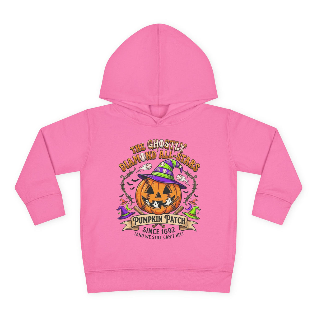 Toddler Hoodie - Cute Halloween Pumpkin Patch Pullover ("Pumpkin Patch Since 1692")
