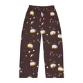 Hot Cocoa Night Men's Christmas Pajama Pants — Cozy Hot Chocolate Lounge Pants, Holiday PJ Bottoms for Him