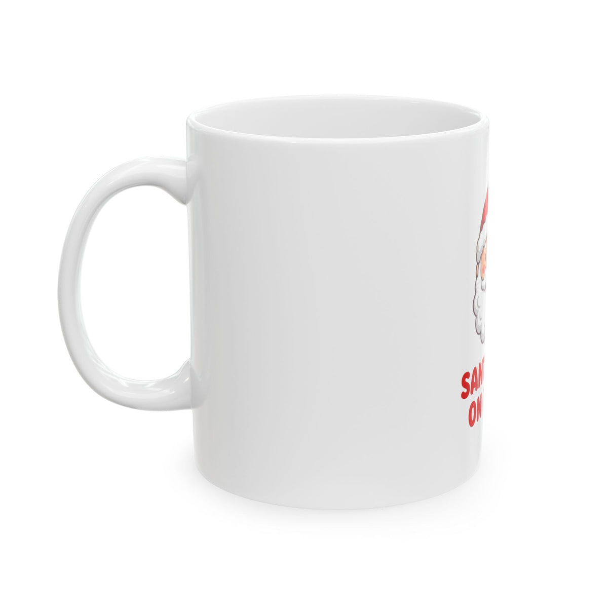 Christmas – Santa Runs On Coffee | Coffee Mug