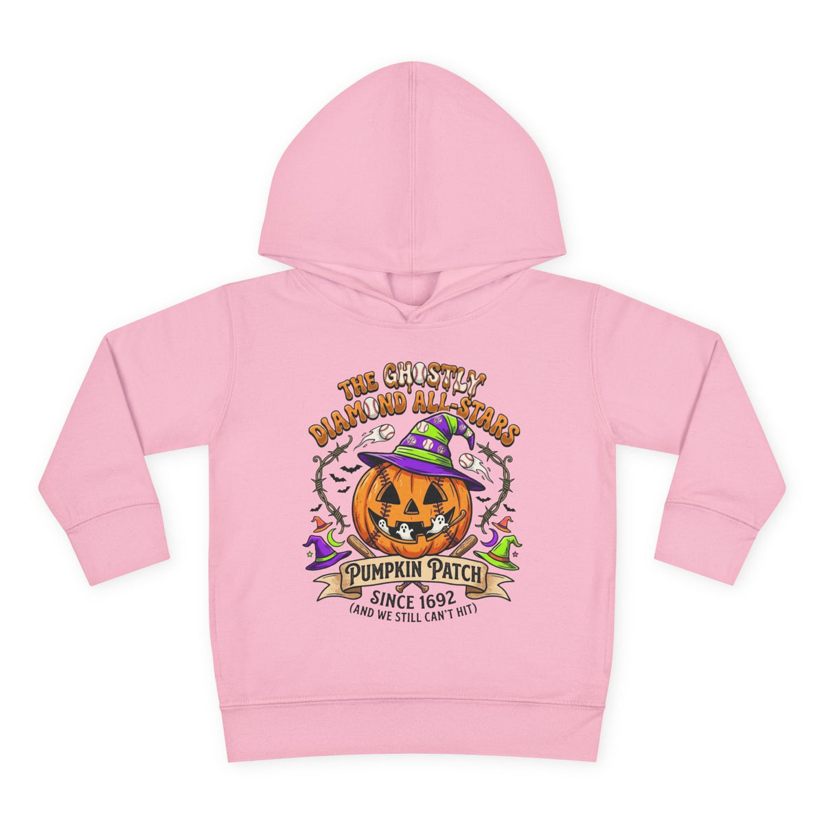 Toddler Hoodie - Cute Halloween Pumpkin Patch Pullover ("Pumpkin Patch Since 1692")