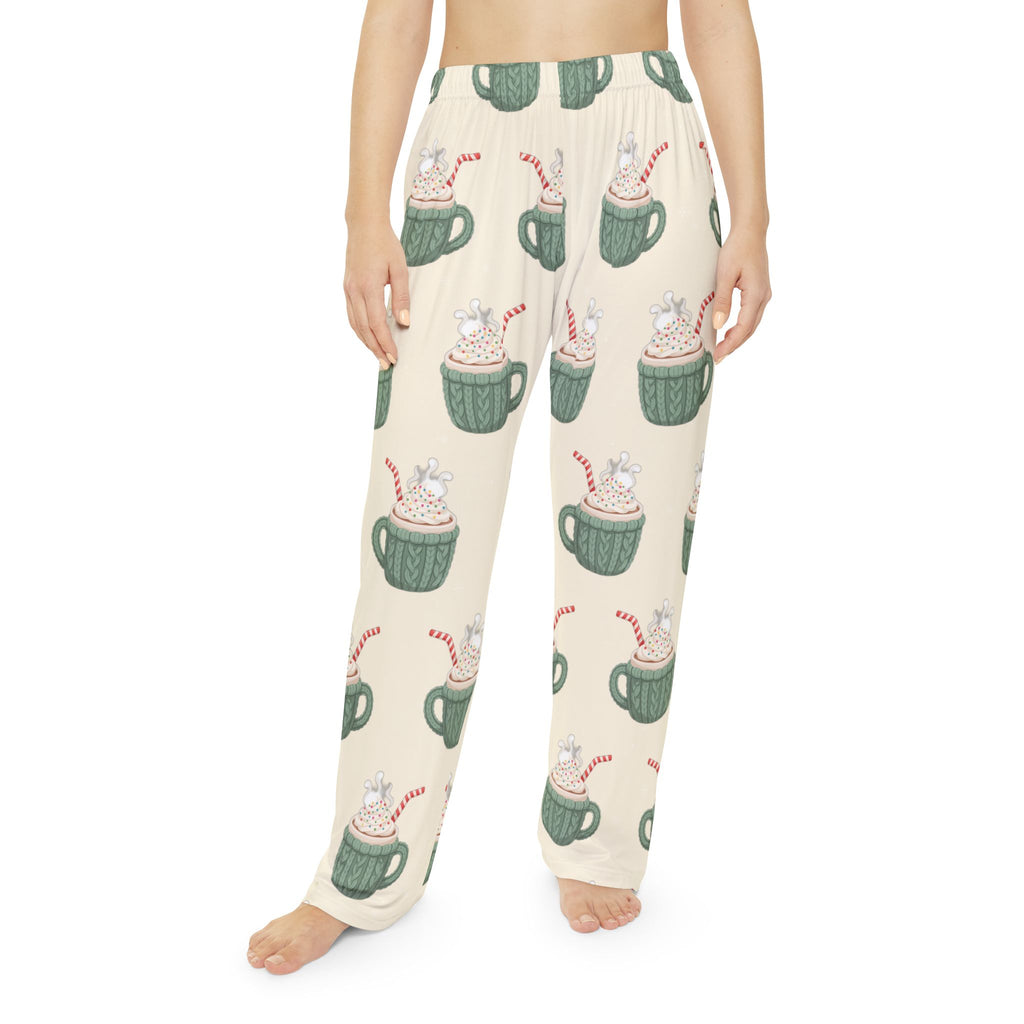 Cozy Christmas Cocoa Mug Pajama Pants