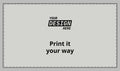 Custom Stitched Edge Desk Mat — Personalized Workstation Mousepad