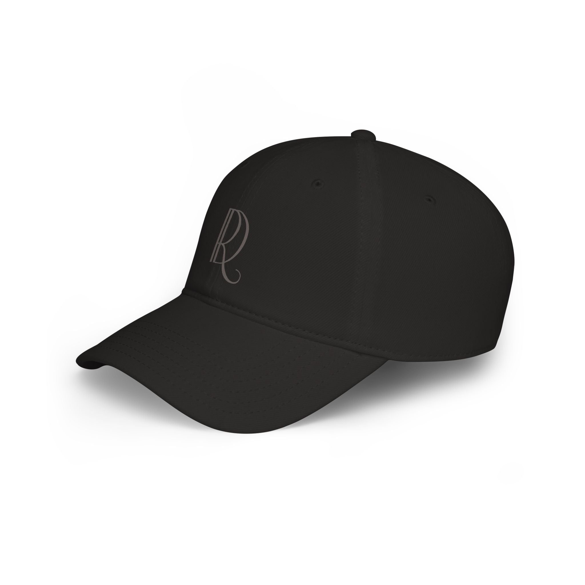 Monogram R Low Profile Baseball Cap
