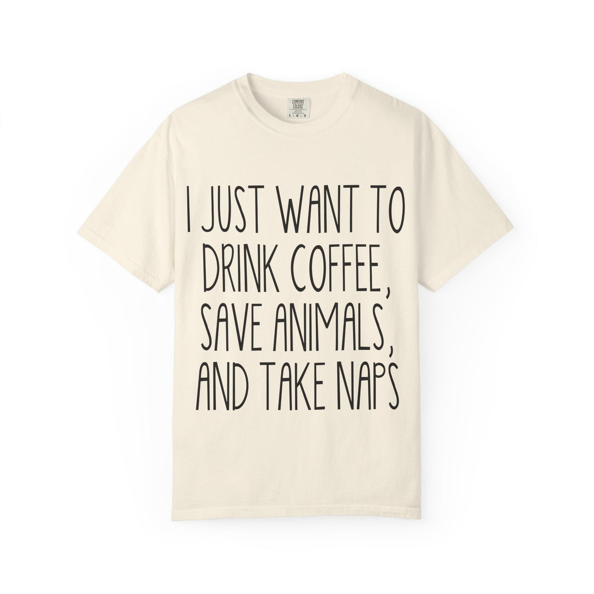 Coffee, Save Animals & Naps T-Shirt