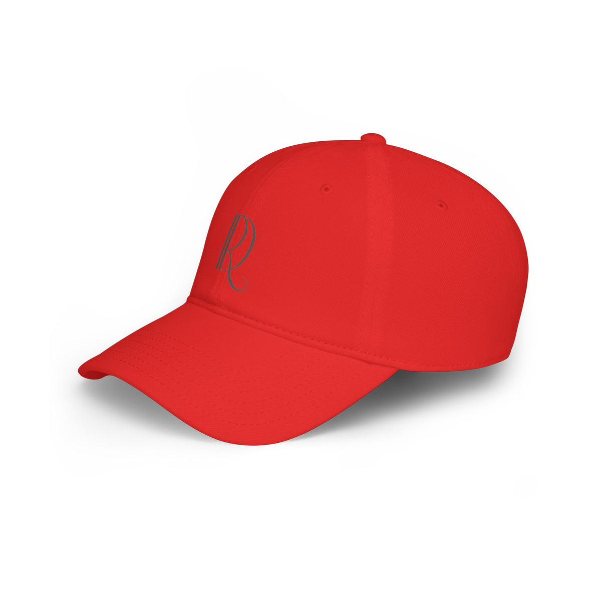 Monogram R Low Profile Baseball Cap