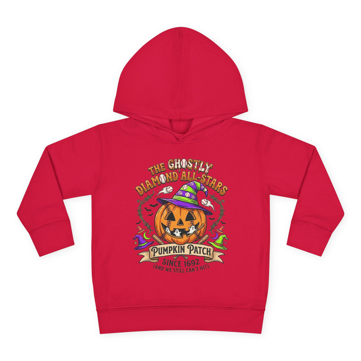 Toddler Hoodie - Cute Halloween Pumpkin Patch Pullover ("Pumpkin Patch Since 1692")