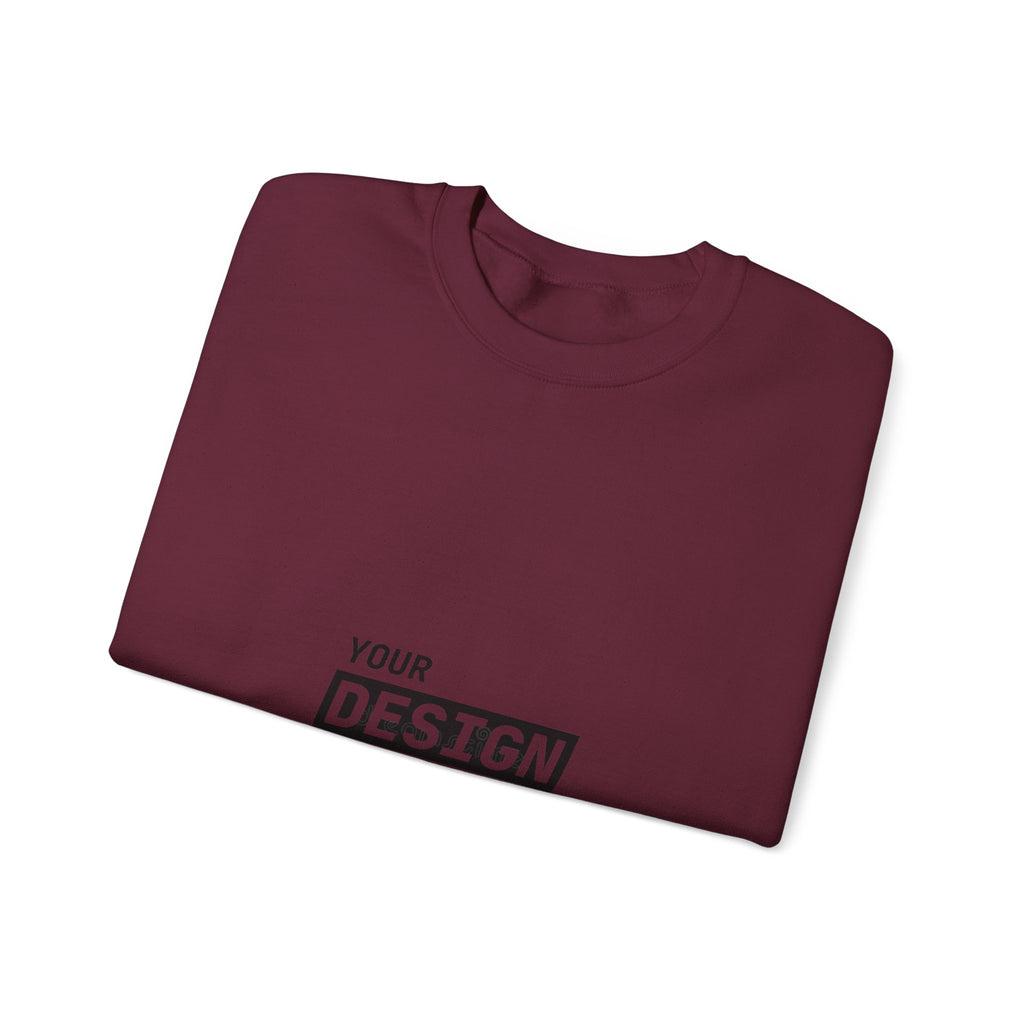 Copy of Crewneck Sweatshirt — Custom Logo Chest & Back Design