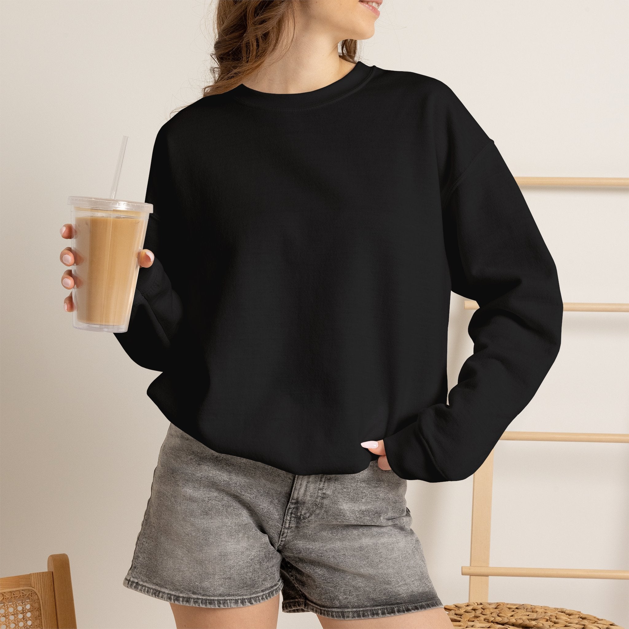 Copy of Crewneck Sweatshirt — Custom Logo Chest & Back Design