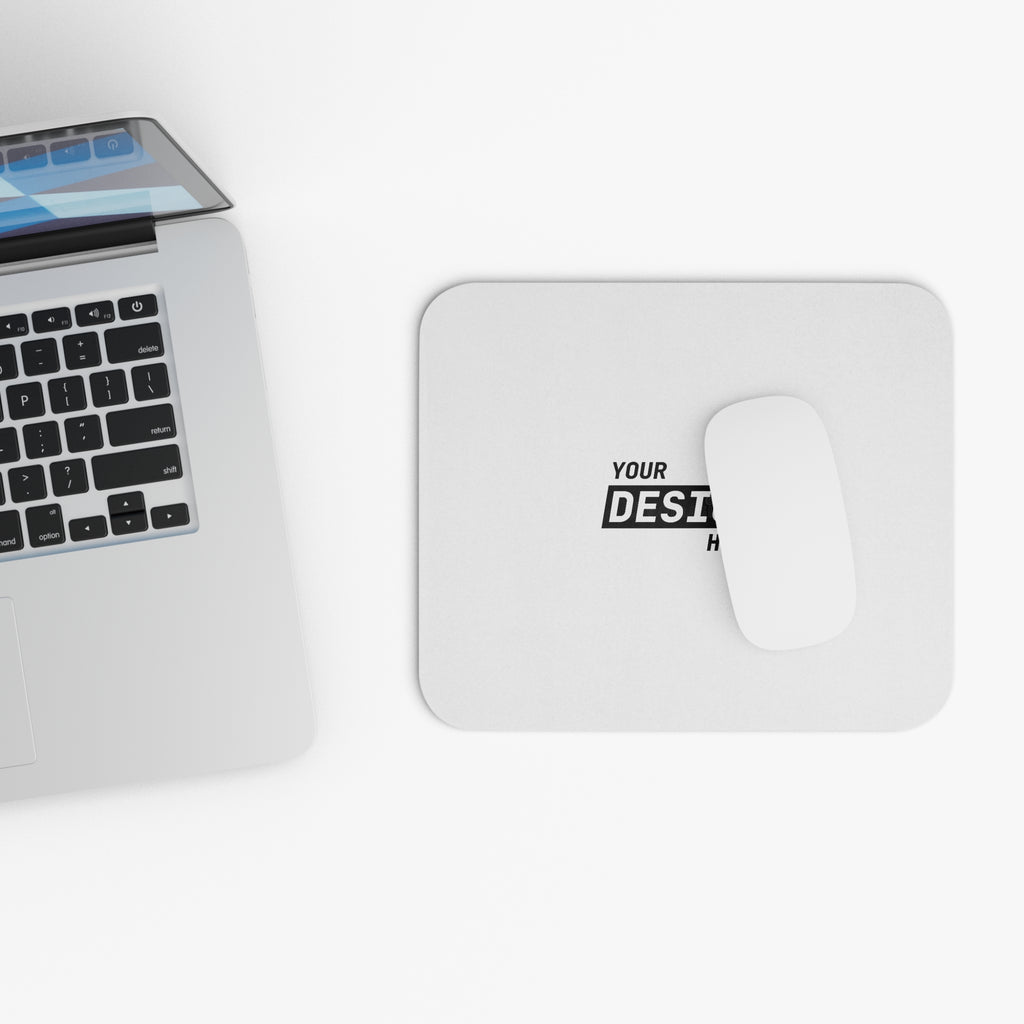 Custom Rectangle Mouse Pad — Personalized Desk Mousepad for Home & Office