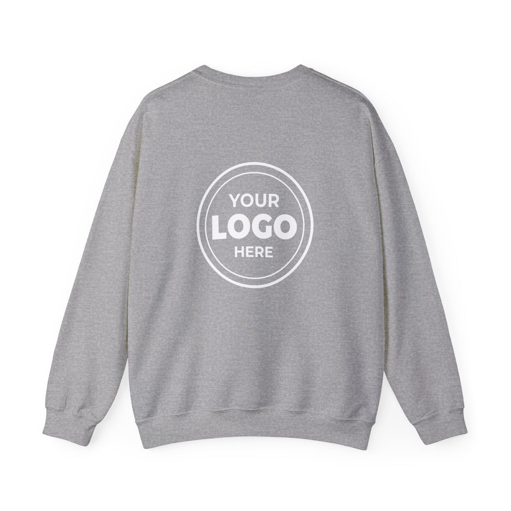 Copy of Crewneck Sweatshirt — Custom Logo Chest & Back Design