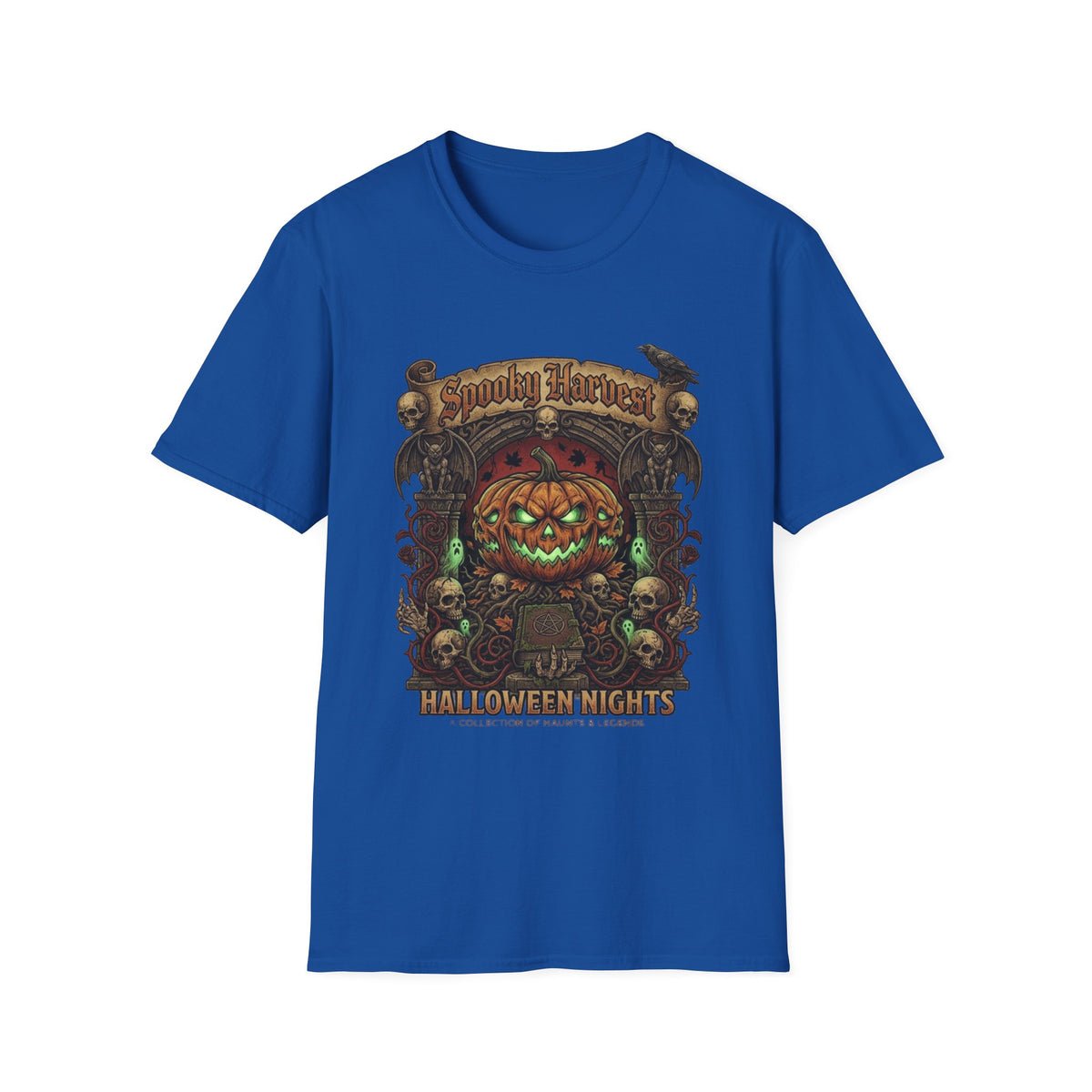 Halloween Knights Pumpkin Jack-O’-Lantern T-Shirt