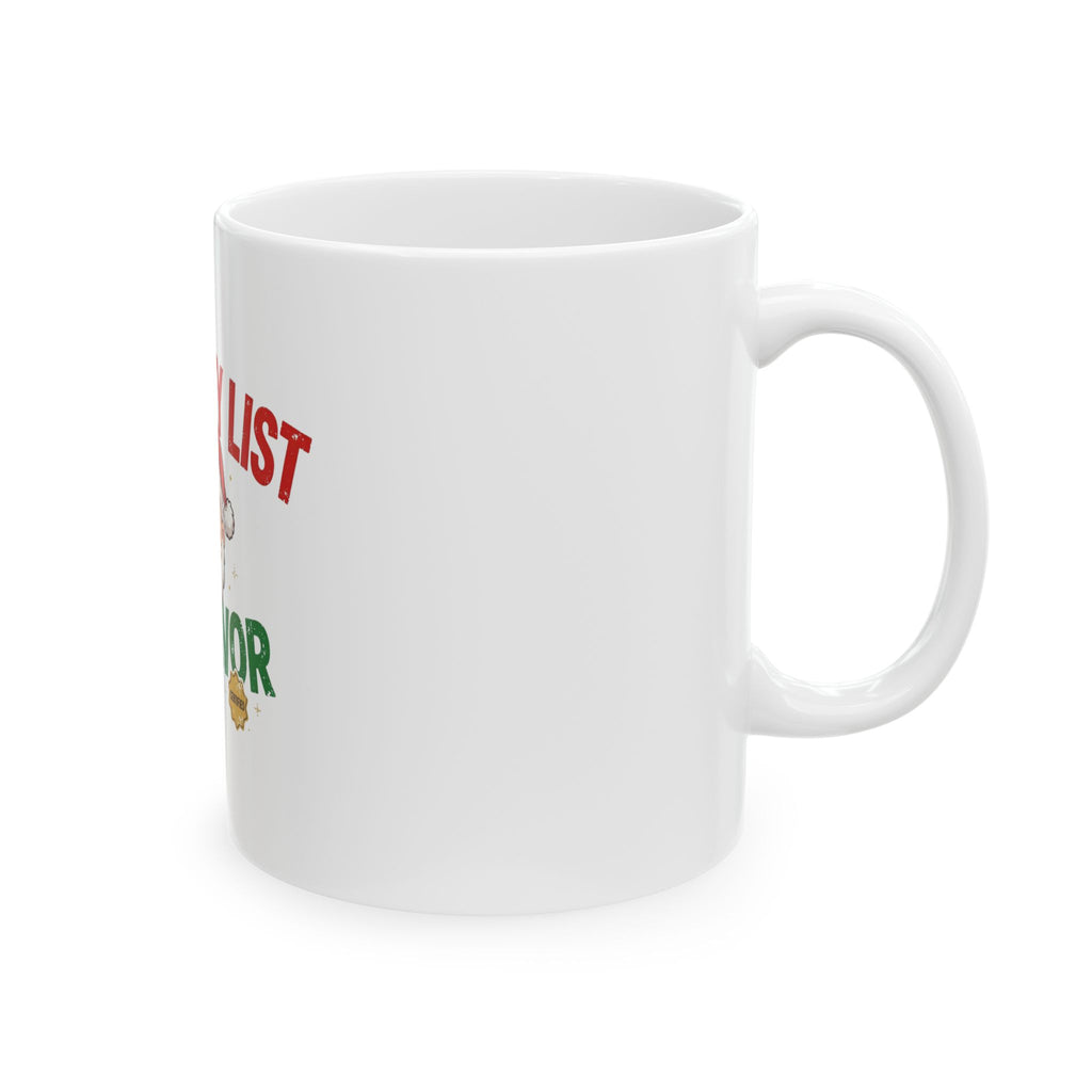 Christmas – Naughty List Survivor | Coffee Mug
