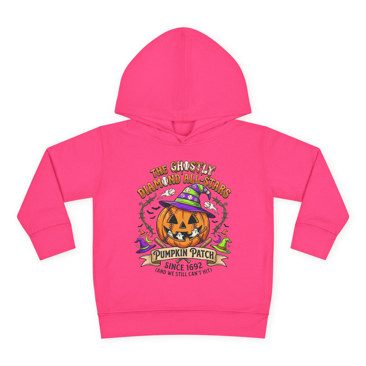 Toddler Hoodie - Cute Halloween Pumpkin Patch Pullover ("Pumpkin Patch Since 1692")