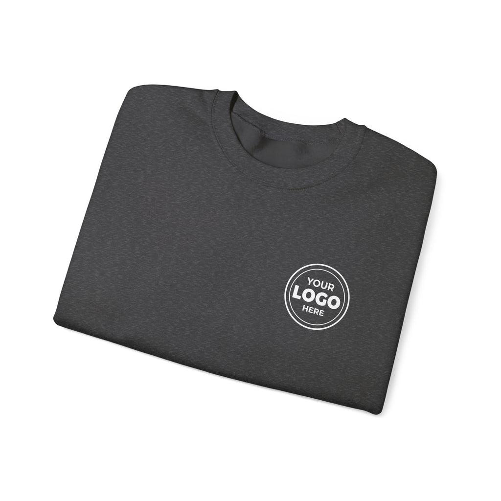 Crewneck Sweatshirt — Custom Logo Chest & Back Design