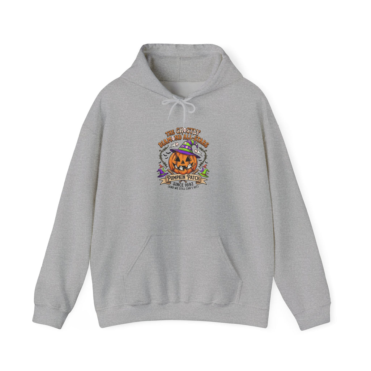 Halloween Pumpkin Patch Hoodie — "Trick or Treat" Vintage Jack-o'-Lantern Sweatshirt