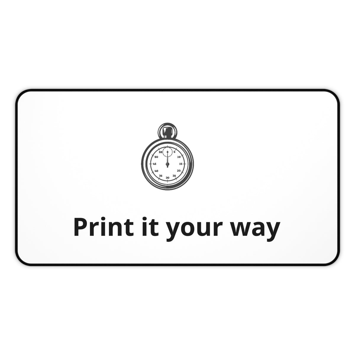 Custom Desk Mat — Large Personalized Office Mousepad