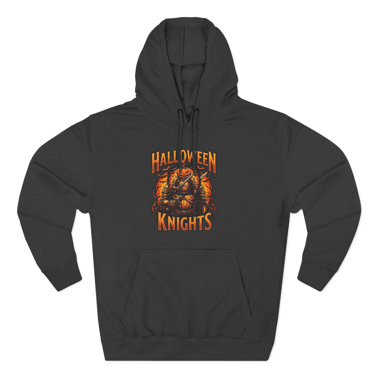 Halloween Knights Hoodie — Pumpkin Skull Graphic Pullover