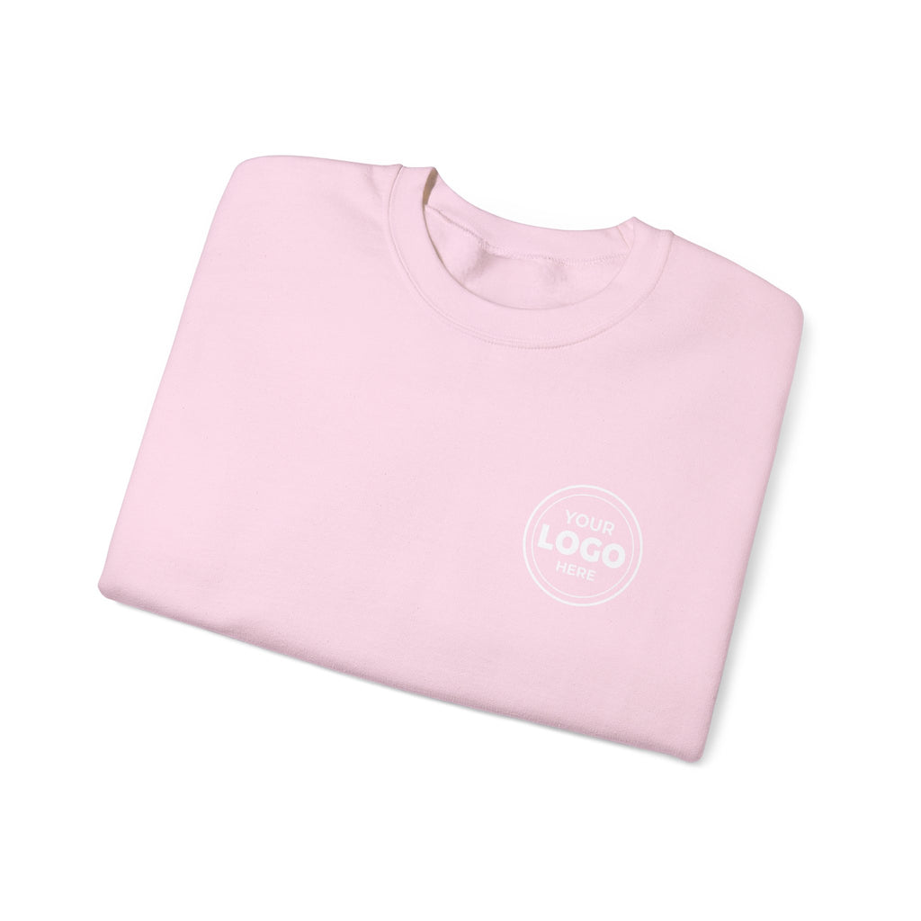 Crewneck Sweatshirt — Custom Logo Chest & Back Design