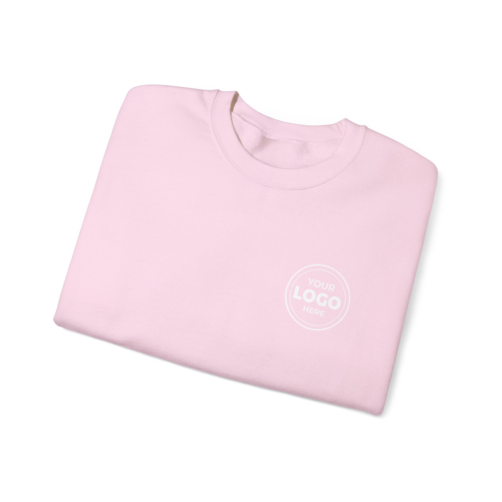 Crewneck Sweatshirt — Custom Logo Chest & Back Design