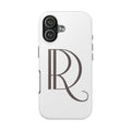 Monogram R Tough Phone Case — Elegant Initial Protective Case