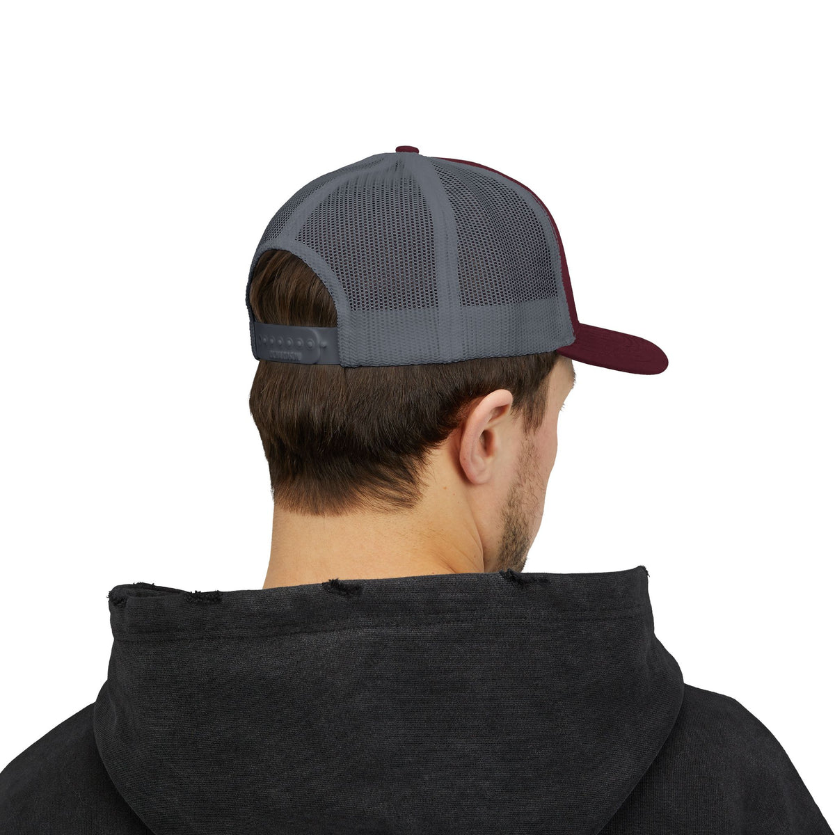 Trucker Cap — Black Tribal Dragon Snapback
