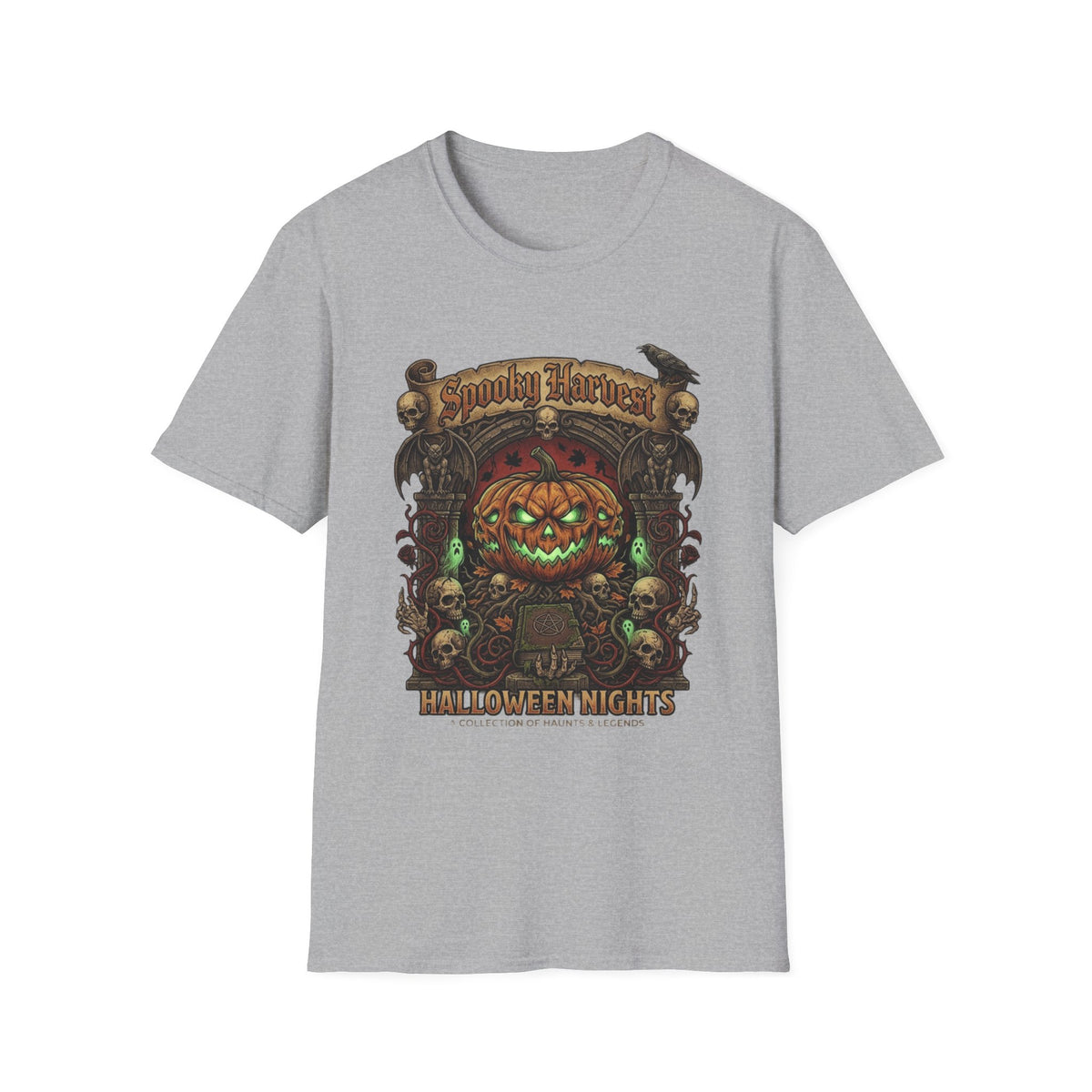 Halloween Knights Pumpkin Jack-O’-Lantern T-Shirt