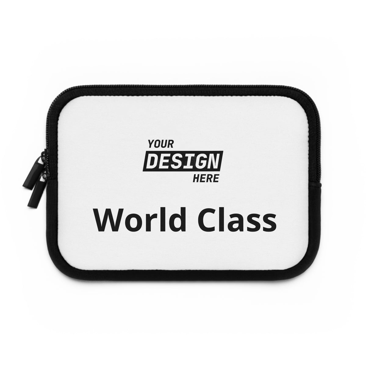 Custom Laptop Sleeve - Personalized "Your Design Here" Protective Neoprene Case