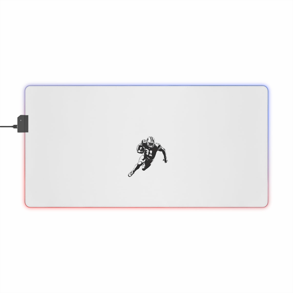 RGB LED Gaming Mouse Pad — Large Light-Up Desk Mat (Customizable Design)