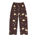 Hot Cocoa Night Women's Christmas Pajama Pants — Cozy Hot Chocolate Lounge Pants, Holiday PJ Bottoms for Her