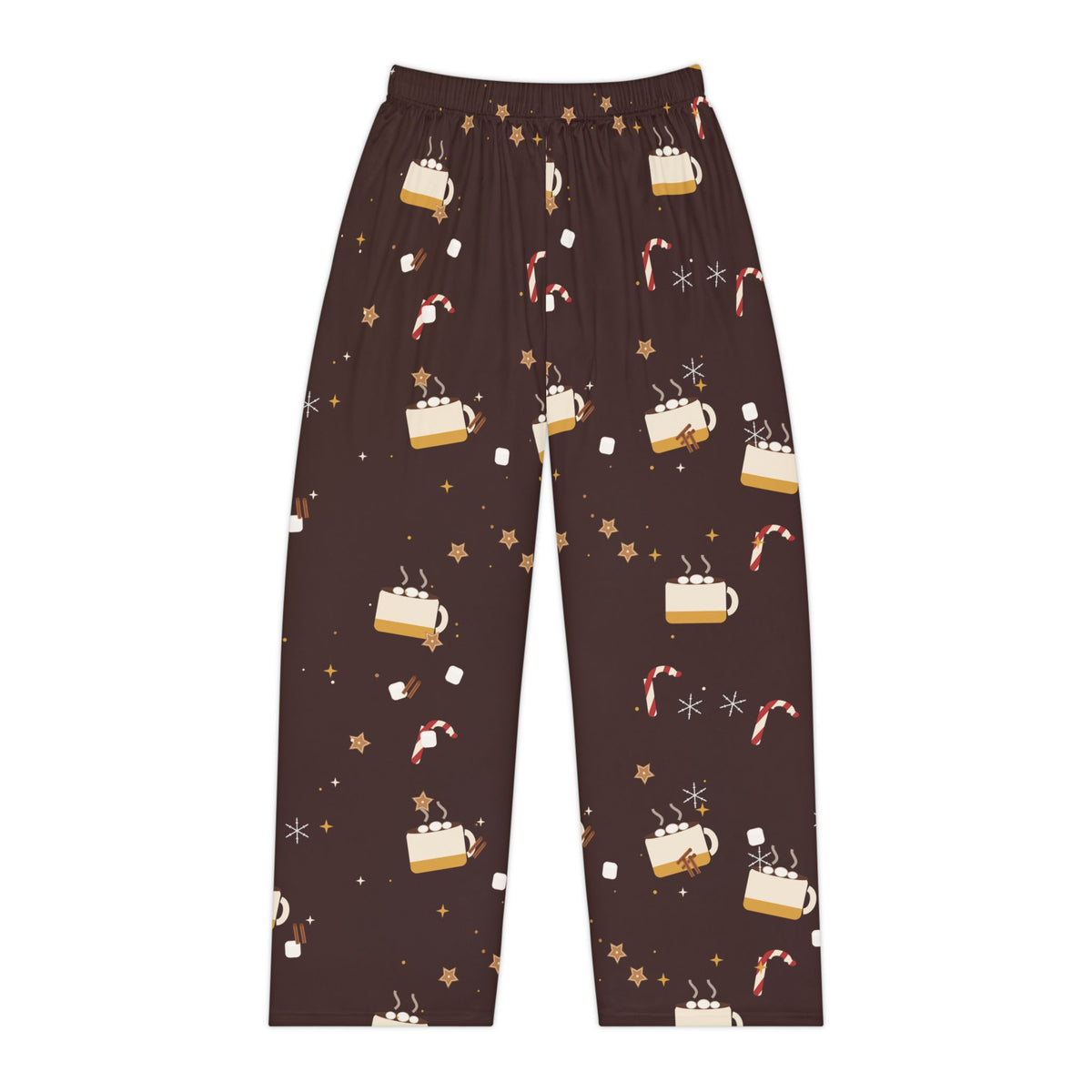 Hot Cocoa Night Women's Christmas Pajama Pants — Cozy Hot Chocolate Lounge Pants, Holiday PJ Bottoms for Her