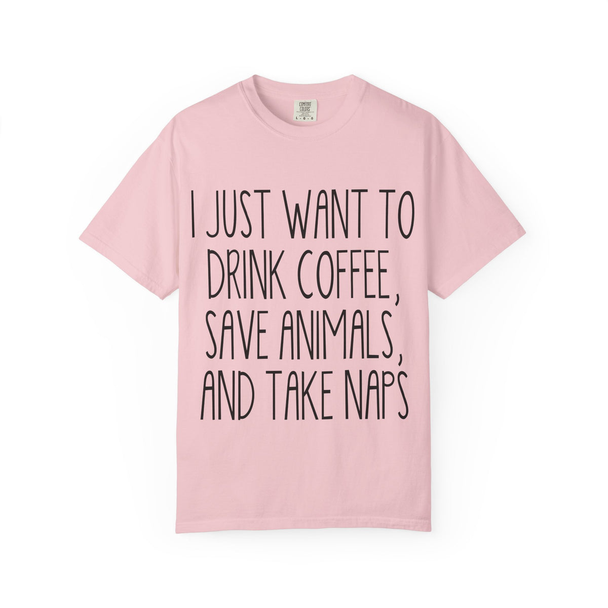 Coffee, Save Animals & Naps T-Shirt