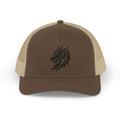Trucker Cap — Black Tribal Dragon Snapback