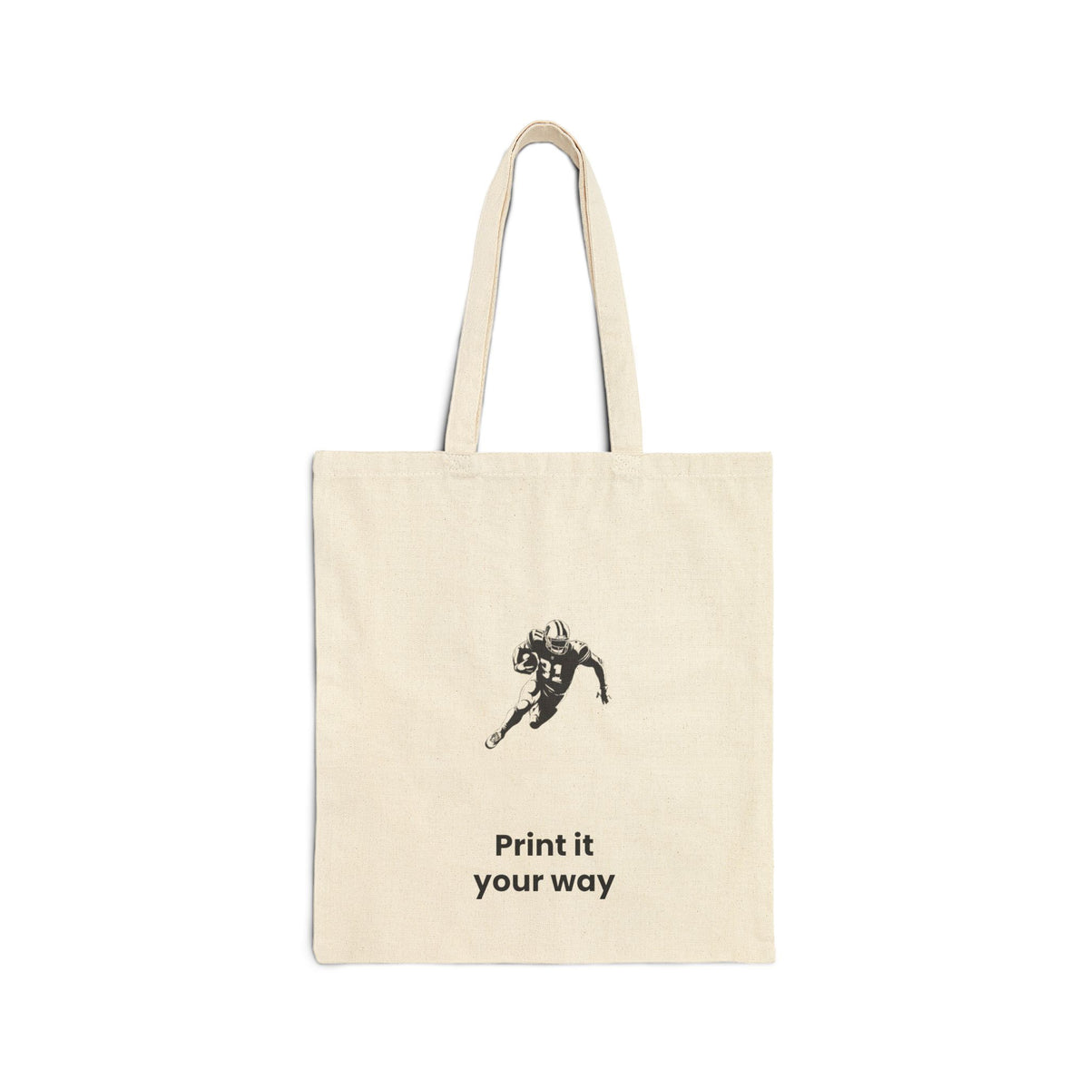 Canvas Tote Bag — Customizable Cotton Market Tote