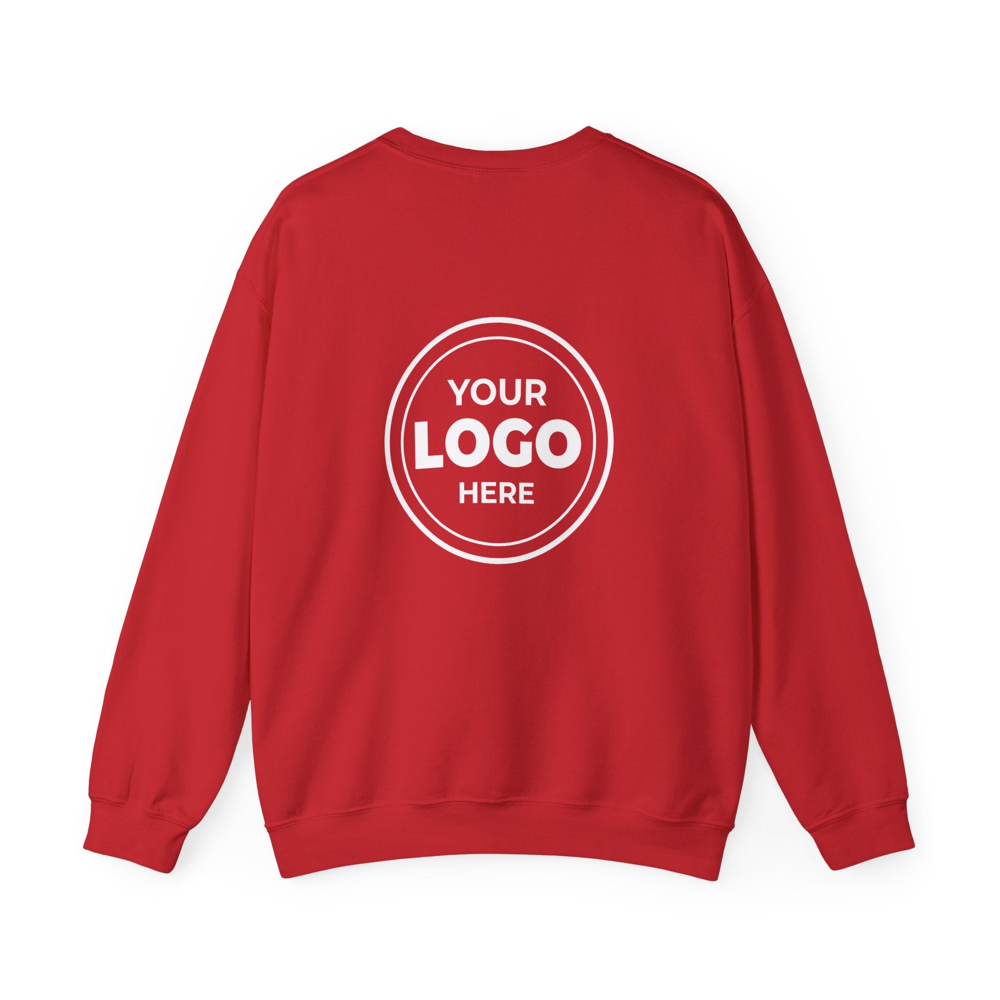 Copy of Crewneck Sweatshirt — Custom Logo Chest & Back Design