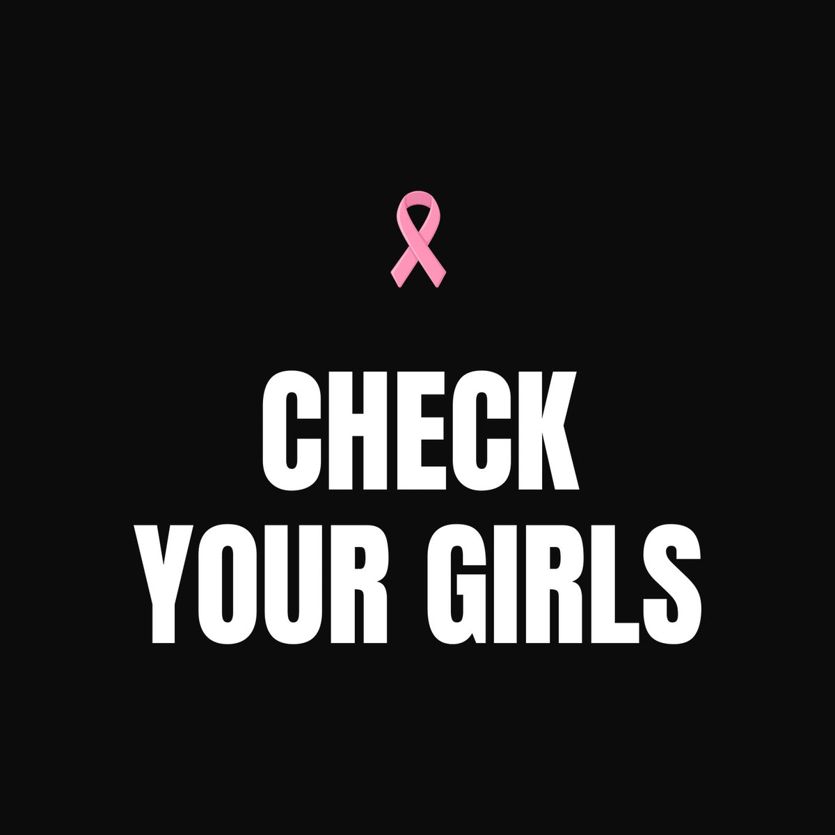 Check Your Girls design close-up