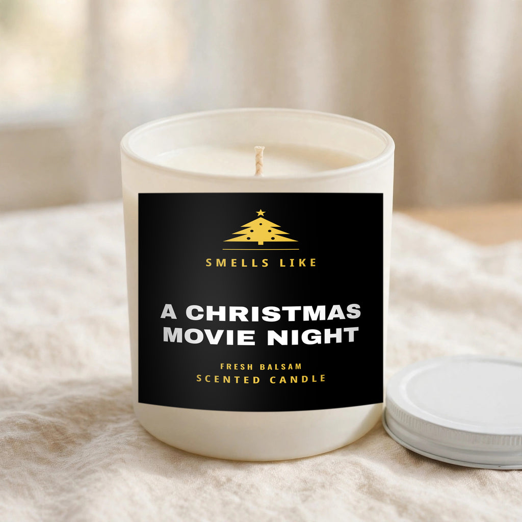 Smells Like a Christmas Movie Night Scented Candle