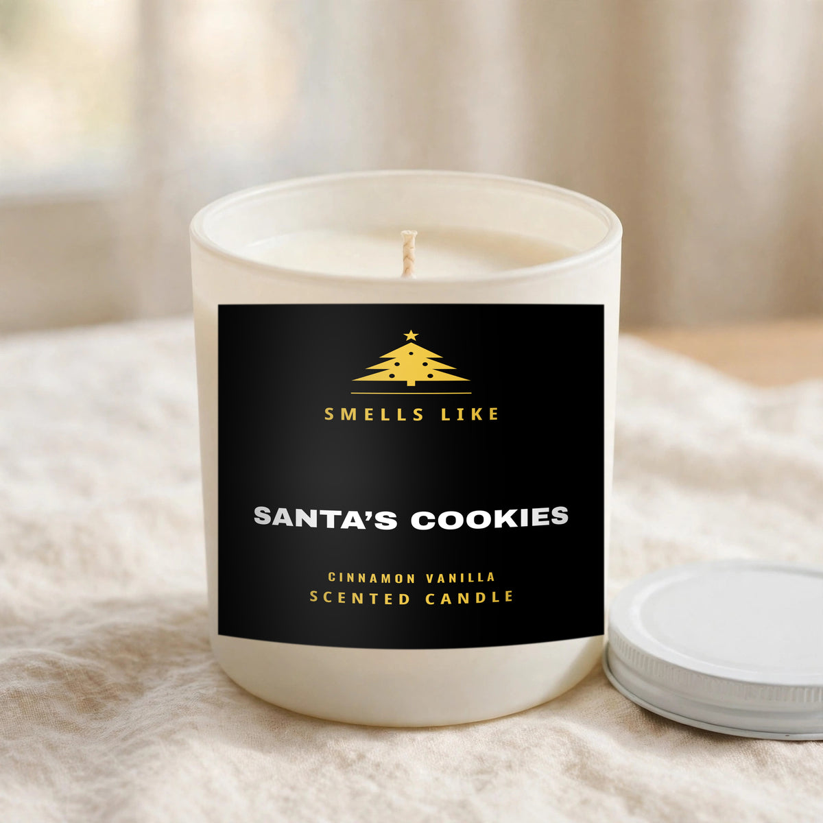 Smells Like Santa's Cookies Scented Candle